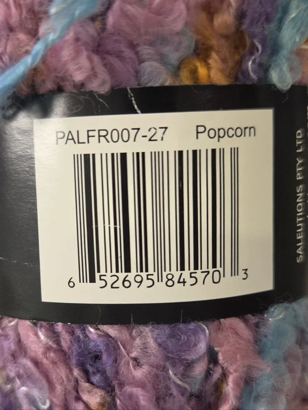 PALETTE COLLECTION BOUCLE STYLE KNITTING/ CROCHET YATN IN THE COLOR POPCORN - Picture 8 of 9